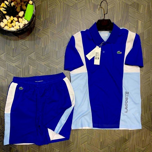 Lacoste | Shorts | Men Lacoste Set Blue 